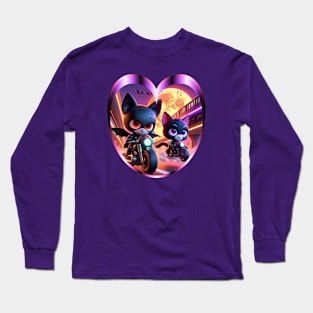 Bat & Cat Long Sleeve T-Shirt